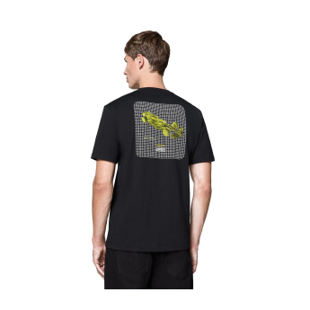 Aston Martin tricou de bărbați Wireframe Graphic black F1 Team 2025