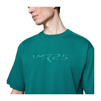 Aston Martin tricou de bărbați AMR25 green F1 Team 2025