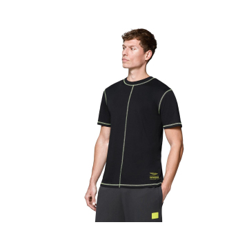 Aston Martin tricou de bărbați Data Graphic black F1 Team 2025