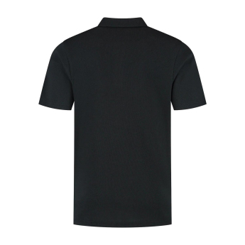 Aston Martin tricou polo Tech Waffle black F1 Team 2025