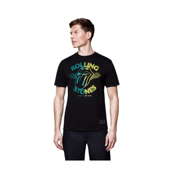 Aston Martin tricou de bărbați Rolling Stones black F1 Team 2025