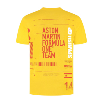 Aston Martin tricou de bărbați Spain GP F1 Team 2025