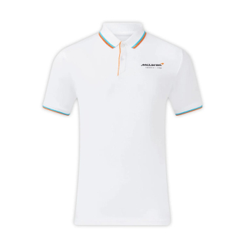 Mclaren Honda tricou polo Essentials white F1 Team 2025