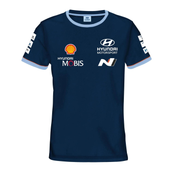 Hyundai Motorsport tricou de bărbați navy 2025