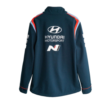 Hyundai Motorsport geacă de bărbați softshell navy 2025