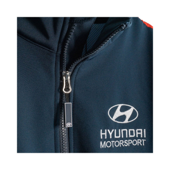 Hyundai Motorsport geacă de bărbați softshell navy 2025