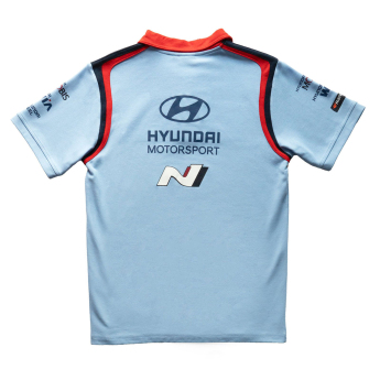 Hyundai Motorsport tricou polo blue 2025