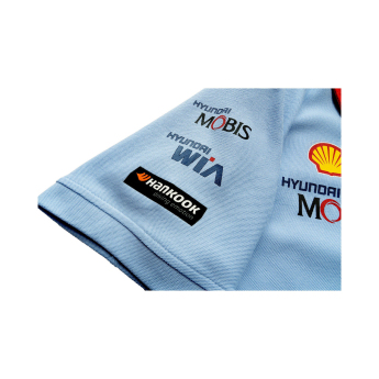 Hyundai Motorsport tricou polo blue 2025