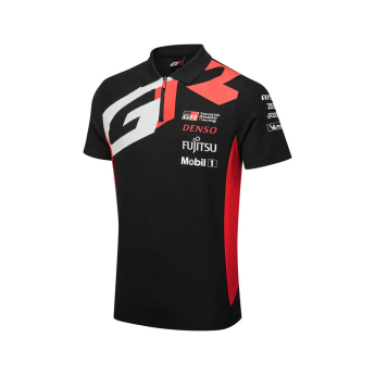 Toyota Gazoo Racing tricou polo WRC official black 2025