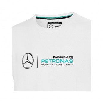 Mercedes AMG Petronas tricou de copii logo white F1 2016