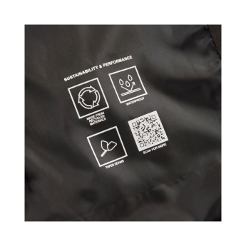 Toyota Gazoo Racing geacă de bărbați cu glugă Rain WRC official black 2025