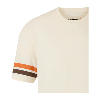 Mclaren Honda tricou de bărbați Austin GP beige F1 Team 2025
