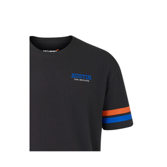 Mclaren Honda tricou de bărbați Austin GP gray F1 Team 2025