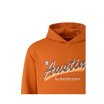 Mclaren Honda hanorac de bărbați cu glugă Austin GP orange F1 Team 2025