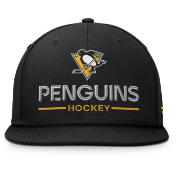 Pittsburgh Penguins șapcă flat Authentic Pro A/Cap Flat Brim Square Visor Structured Adjustable