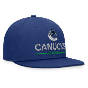 Vancouver Canucks șapcă flat Authentic Pro A/Cap Flat Brim Square Visor Structured Adjustable