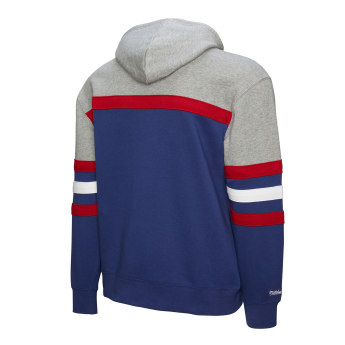 New York Rangers hanorac de bărbați cu glugă Head Coach Hoodie Current Logo
