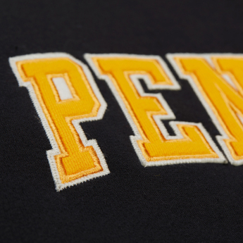 Pittsburgh Penguins hanorac de bărbați cu glugă Courtside Fleece Button Front Current Logo