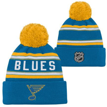 St. Louis Blues căciula de iarnă pentru copii Jacquard Cuffed Knit With Pom