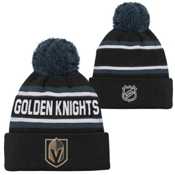 Vegas Golden Knights căciula de iarnă pentru copii 3Rd Jersey Jacquard Cuff Pom