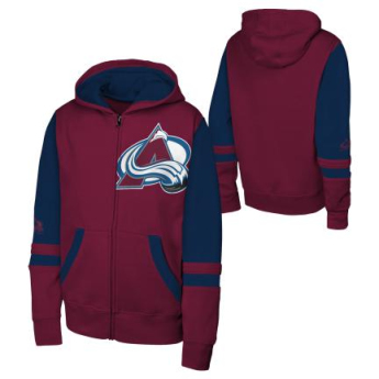 Colorado Avalanche hanorac cu glugă pentru copii Face Off Fz Flc Hd
