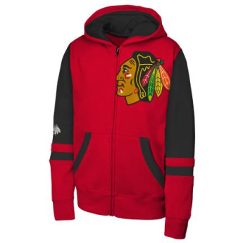 Chicago Blackhawks hanorac cu glugă pentru copii Face Off Fz Flc Hd