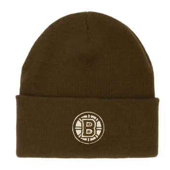 Boston Bruins căciulă de iarnă Fashion Basic Knit braun