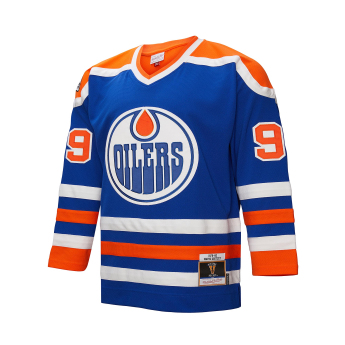 Edmonton Oilers tricou de hochei Wayne Gretzky 1979 NHL Dark Jersey