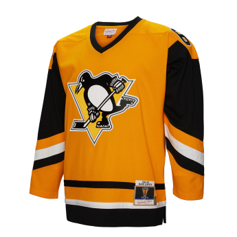 Pittsburgh Penguins tricou de hochei Mario Lemieux 1984 NHL Gold Jersey