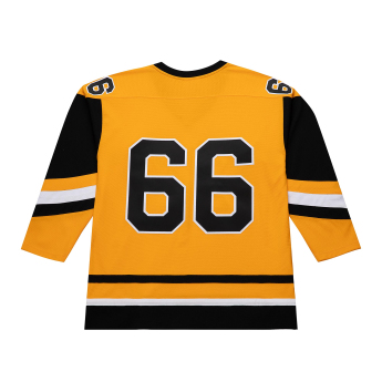 Pittsburgh Penguins tricou de hochei Mario Lemieux 1984 NHL Gold Jersey