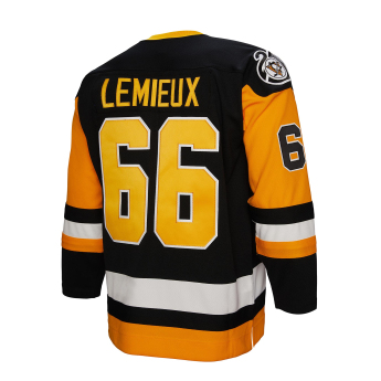 Pittsburgh Penguins tricou de hochei Mario Lemieux 1991 NHL Dark Jersey