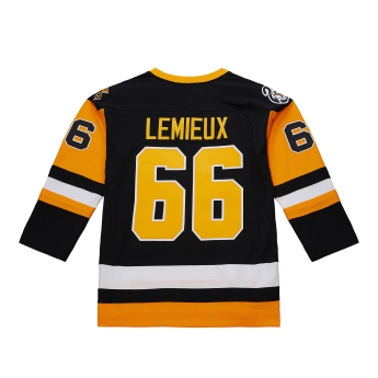Pittsburgh Penguins tricou de hochei Mario Lemieux 1991 NHL Dark Jersey