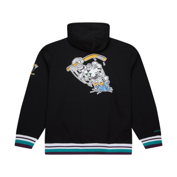 Anaheim Ducks hanorac de bărbați cu glugă Playmaker Fleece Hoodie Vintage Logo