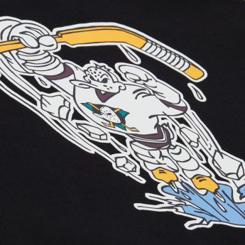 Anaheim Ducks hanorac de bărbați cu glugă Playmaker Fleece Hoodie Vintage Logo