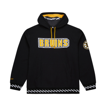 Boston Bruins hanorac de bărbați cu glugă Playmaker Fleece Hoodie Vintage Logo