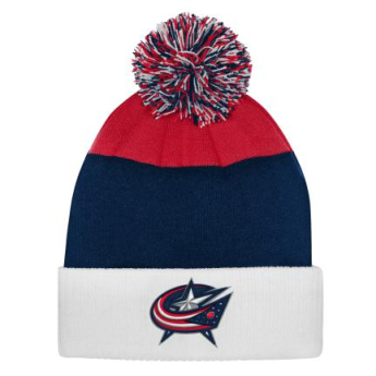 Columbus Blue Jackets căciula de iarnă pentru copii Essentials Cuffed Knit W Pom