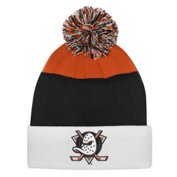 Anaheim Ducks căciula de iarnă pentru copii Essentials Cuffed Knit W Pom