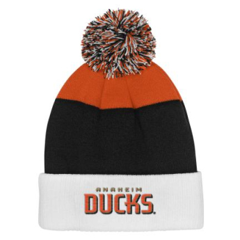 Anaheim Ducks căciula de iarnă pentru copii Essentials Cuffed Knit W Pom