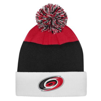 Carolina Hurricanes căciula de iarnă pentru copii Essentials Cuffed Knit W Pom