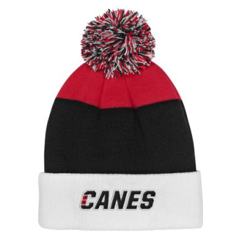 Carolina Hurricanes căciula de iarnă pentru copii Essentials Cuffed Knit W Pom