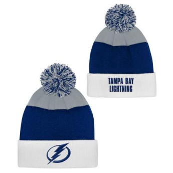 Tampa Bay Lightning căciula de iarnă pentru copii Essentials Cuffed Knit W Pom