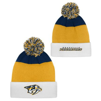 Nashville Predators căciula de iarnă pentru copii Essentials Cuffed Knit W Pom