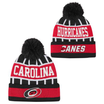 Carolina Hurricanes căciula de iarnă pentru copii Go Fast Cuffed Knit W Pom