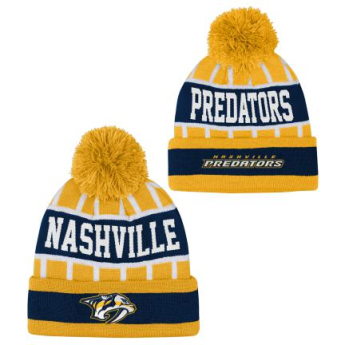 Nashville Predators căciula de iarnă pentru copii Go Fast Cuffed Knit W Pom