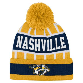 Nashville Predators căciula de iarnă pentru copii Go Fast Cuffed Knit W Pom