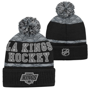 Los Angeles Kings căciula de iarnă pentru copii Puck Pattern Cuffed Pom