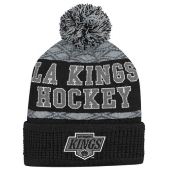 Los Angeles Kings căciula de iarnă pentru copii Puck Pattern Cuffed Pom