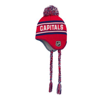 Washington Capitals căciula de iarnă pentru copii Jacquard Tassel Knit With Pom