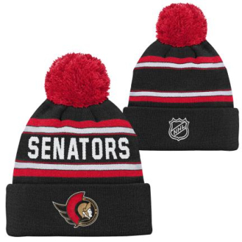 Ottawa Senators căciula de iarnă pentru copii 3Rd Jersey Jacquard Cuff Pom