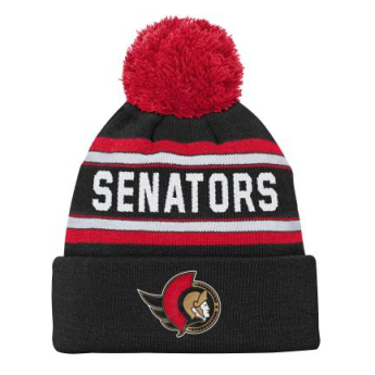 Ottawa Senators căciula de iarnă pentru copii 3Rd Jersey Jacquard Cuff Pom